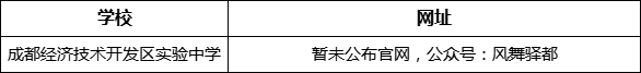 成都市成都經(jīng)濟(jì)技術(shù)開發(fā)區(qū)實(shí)驗(yàn)中學(xué)網(wǎng)址是什么？