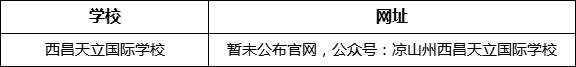 涼山州西昌天立國際學(xué)校網(wǎng)址是什么？