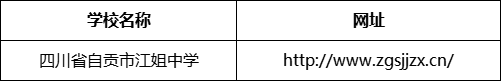 自貢市四川省自貢市江姐中學(xué)網(wǎng)址是什么？