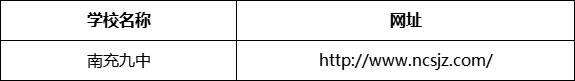 南充市南充九中網(wǎng)址是什么？